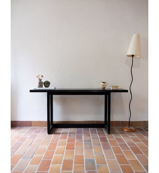 Table à manger Romy N°1466- Produit chiné - Debongout - Noir