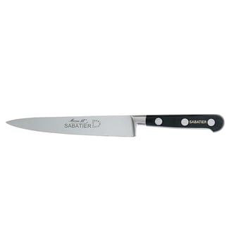 Couteau Tranchelard 15 Cm - Ideal Forge - Degrenne - Noir
