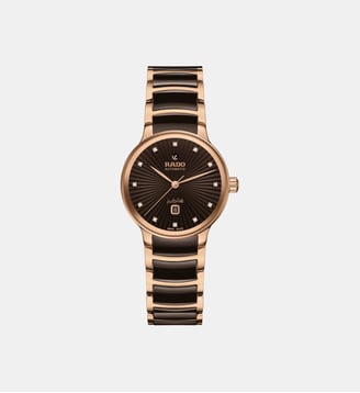 Montre automatique Centrix Marron R30019732 - Rado - Doré rosé