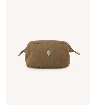 Trousse de toilette tissu WASHBAG - Faguo - Marron clair