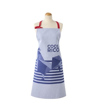 Tablier Coco-Rico - Le Jacquard Francais - Bleu