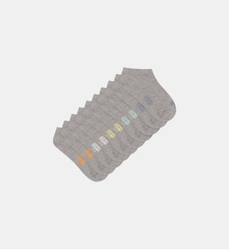 Lot de 5 paires de socquettes courtes EcoDim - Dim - Gris perle