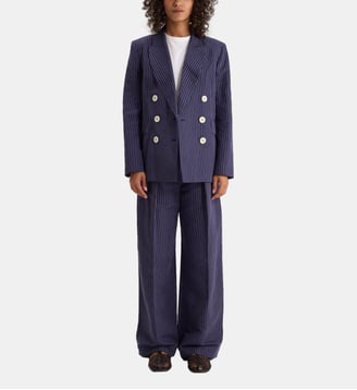 Veste June - Ines de la Fressange Paris - Beige et bleu