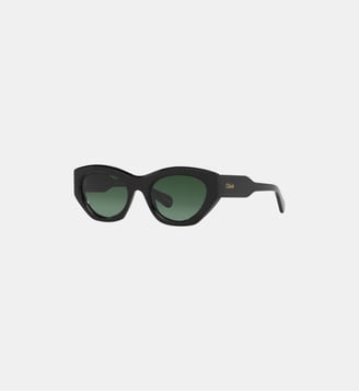 Lunettes de soleil Œil de chat CH0220S - Chloé - Noir