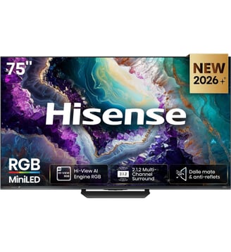 TV RGB 75UR8S (2026) 75" (189 cm) Hisense