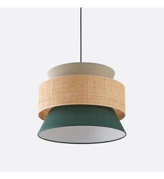 Suspension / Abat-jour double Ø40 cm La Redoute Interieurs