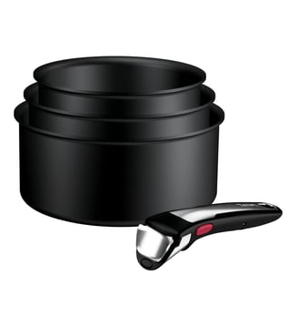 Batterie de cuisine Ingenio Excellence 3 casseroles Tefal
