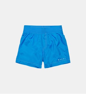 Boxer de bain avec logo - Marni - Bluette légère