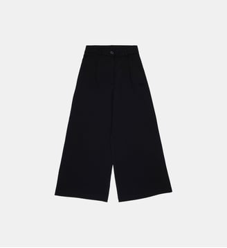 Pantalon habillé avec logo Oval D - Diesel Kids - Noir
