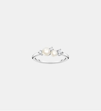Bague perles avec pierres - Thomas Sabo - Argent