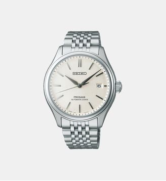 Montre automatique Presage Blanc SPB463J1 - Seiko - Argenté