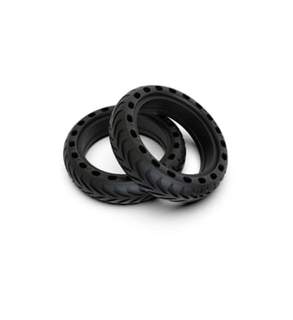 Pneu 2 pneus alvéolés pour trottinette Xiaomi - Casr - Standard