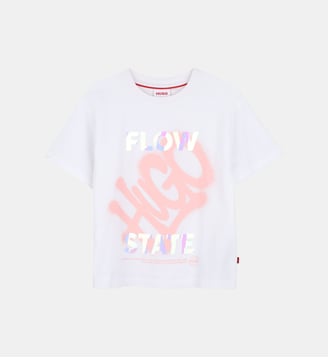Tee-shirt manches courtes - Hugo Kids - Blanc