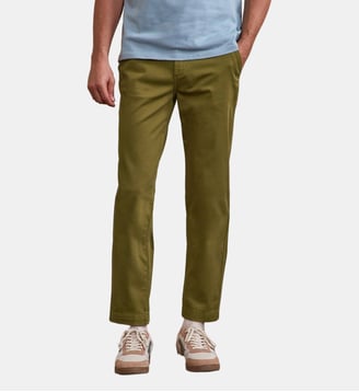 Chino BRIX REGULAR - Faguo - Kaki foncé