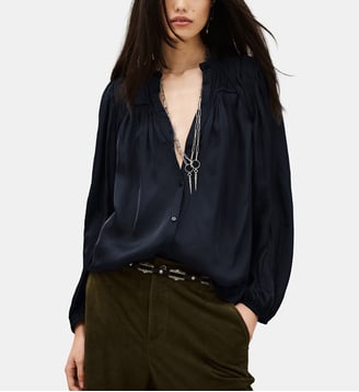 Chemise fluide Cesira - Ba&sh - Encre
