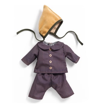Ensemble vêtements pour poupée - Djeco - Violet