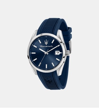 Montre multifonction ATTRAZIONE - Maserati - Bleu et sunray