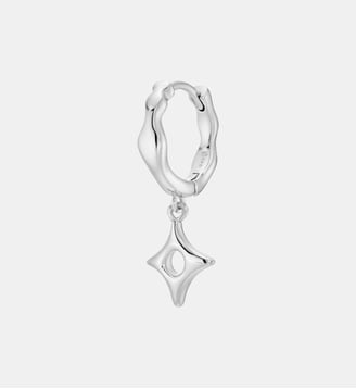 Boucle d'oreille créole Max Or - Nebuleuse Bijoux - Argent