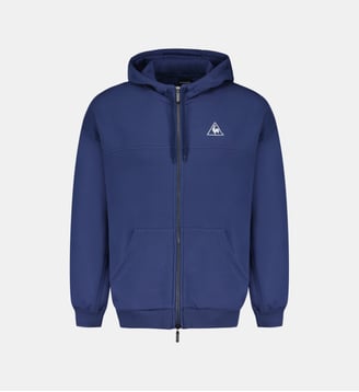 Sweat zippé à capuche  Contemporain - Le Coq Sportif - Bleu