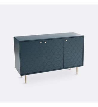 Buffet Luxore - La Redoute Interieurs - Bleu de prusse