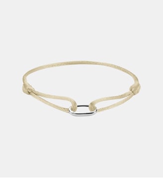 Bracelet textile beige Connect - Thomas Sabo - Argent