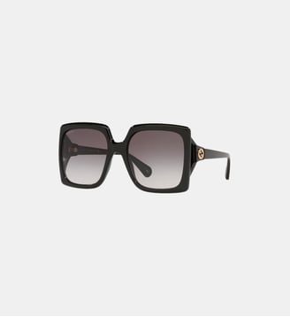 Lunettes de soleil Carré GG0876S - Gucci - Noir