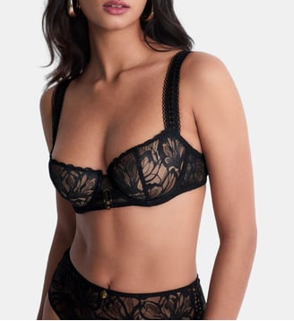Soutien gorge Corbeille avec armatures - Aubade - Noir
