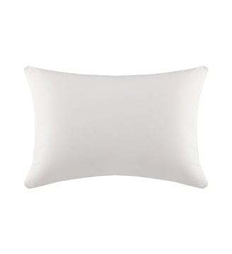 Protège-oreiller en percale de coton - Desforges - Blanc