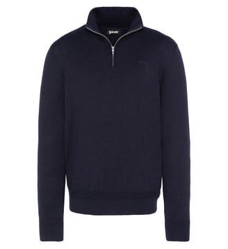 Pull camionneur - Schott - Bleu marine