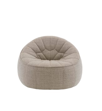FAUTEUIL OUTDOOR ARTICLE COMPLET TESS GALET OTTOMAN by Noé Duchaufour-Lawrance - Cinna - Beige galet