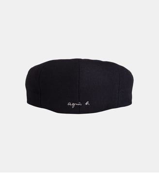 casquette en laine Agnès b.