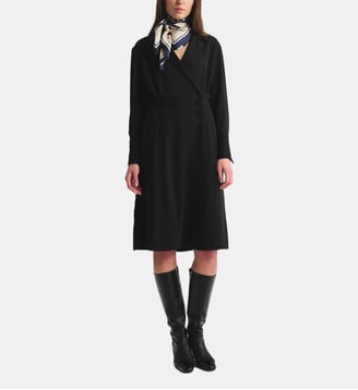 Robe portefeuille Namo - Ines de la Fressange Paris - Noir