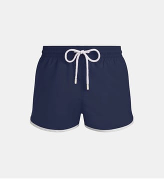 Maillot de bain ultra-léger uni - Vilebrequin - Bleu marine