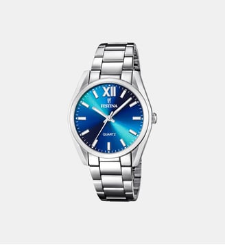 Montre Boyfriend Bleu F20622/I - Festina - Argenté