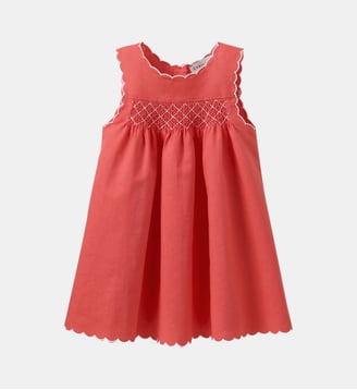 Robe en lin et coton - Cyrillus - Tangerine