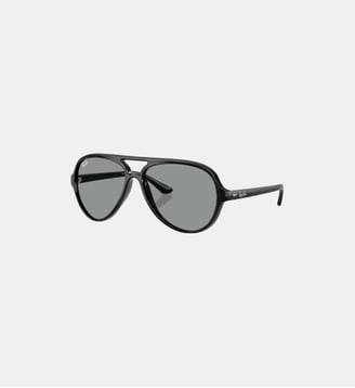 Lunettes de soleil Pilote RB4125 Cats 5000 Classic Summer Capsule - Ray Ban - Noir brillant