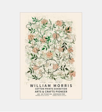 Poster   Jasmyn - William Morris - PSTR Studio - Poster & Frame - Multicolore
