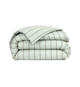 Housse de couette en satin de coton - Boss Home - Céladon