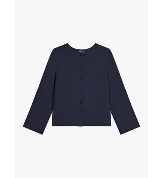 Blouse fluide - Agnès b. - Bleu orage