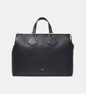 Sac porte documents Neo Izy en cuir - Lancel - Noir