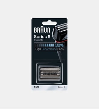 Tête de rasoir 52B Série 5(5020/5030/5040) - Braun - Noir