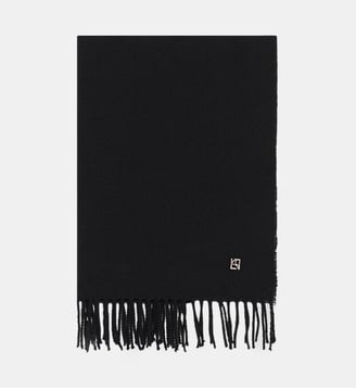 Écharpe martuni - Motif uni - Caroll - Noir