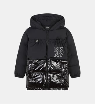 Doudoune à capuche - DKNY - Noir