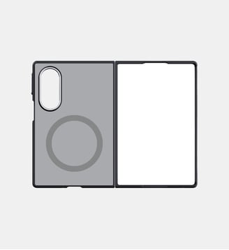Coque Z Fold8 Miroir MagSafe Argenté - Samsung - Standard