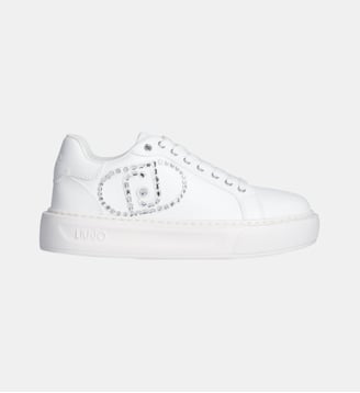 Sneakers avec logo décoratif - Liu Jo - Blanc