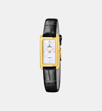 Montre Mademoiselle Blanc F20770/1 - Festina - Doré