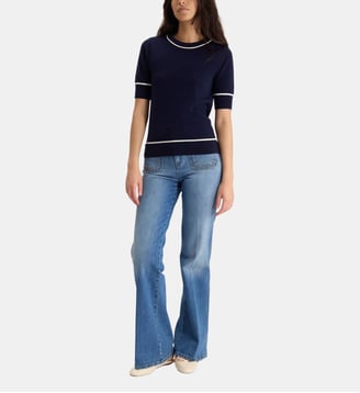 Top Hilda - Ines de la Fressange Paris - Bleu marine