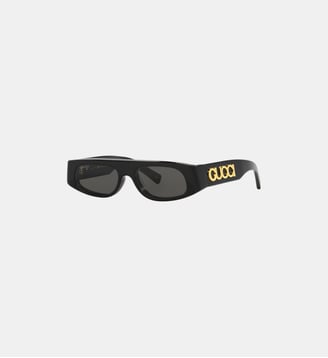 Lunettes de soleil Rectangulaire GG1771S - Gucci - Noir