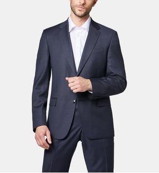Veste de costume en laine regular Duncan Digel