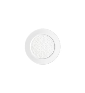 Assiette à Pain 14 Cm - L Perles De Rosee - Degrenne - Blanc